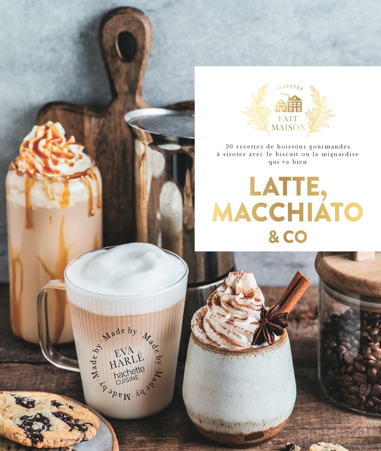 Latte, macchiato et co - Hachette Ed. - Livre d'alcool et boisson - - La Guilde Culinaire