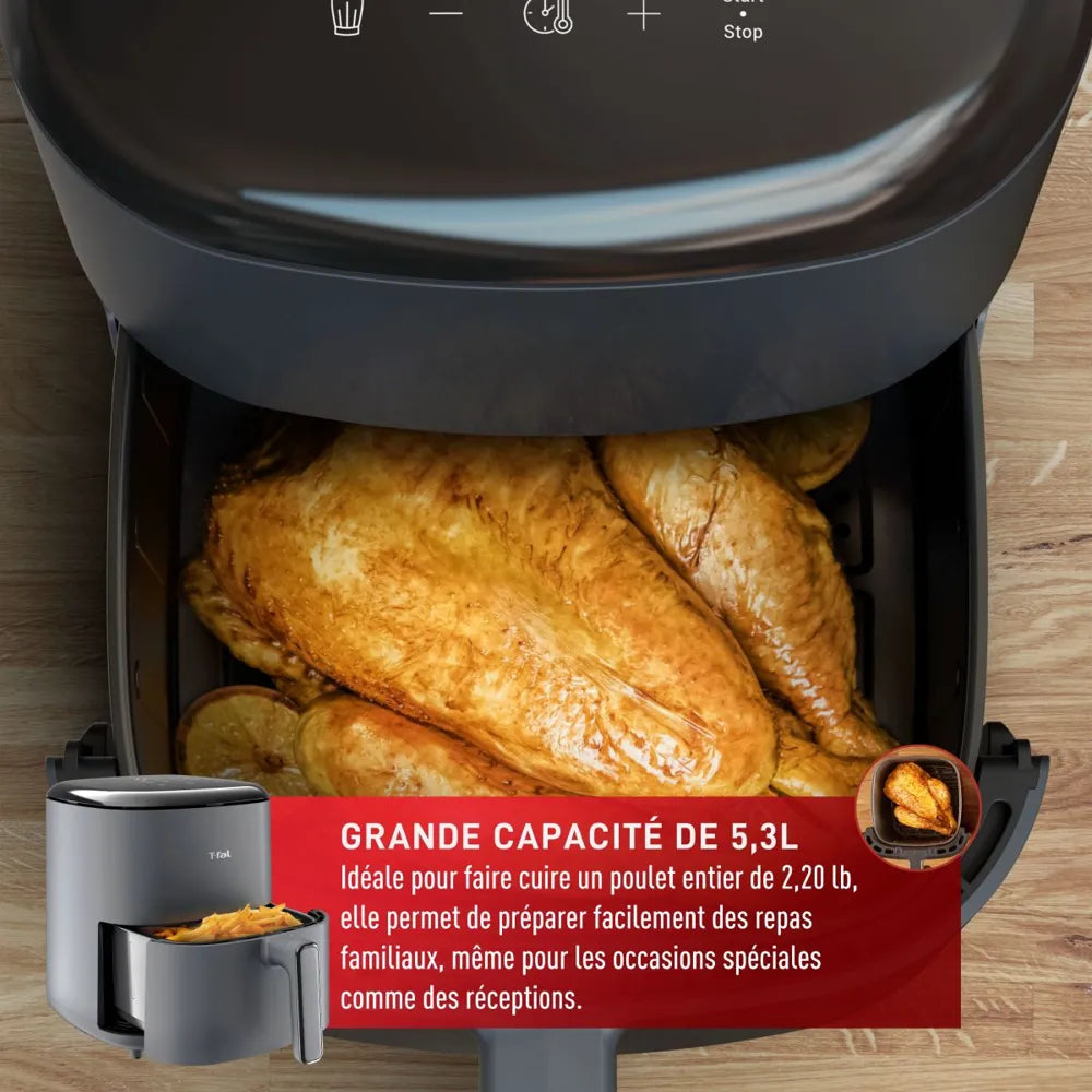 T-Fal Easy Fry XL Airfryer 5L / 5.3Qt * - T-fal - Air fryer - - La Guilde Culinaire