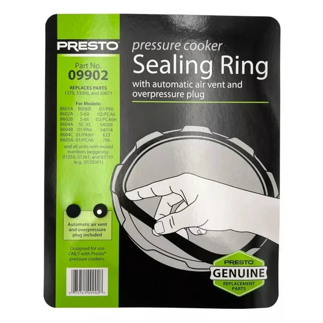 Joint d'étanchéité et évent 09902 - Presto - Autocuiseur - - La Guilde Culinaire
