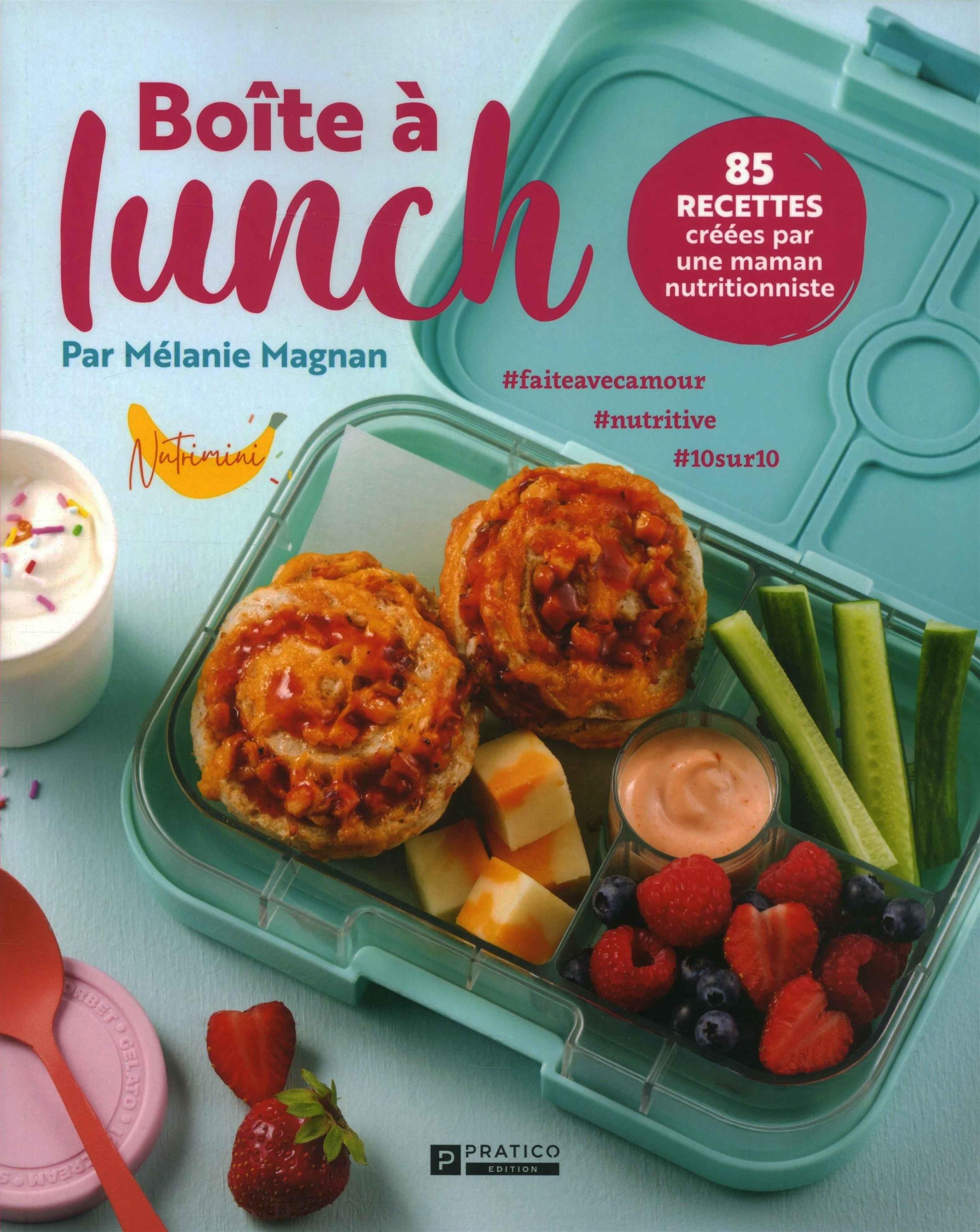 Boîte à lunch - Tome 1    - Pratico Ed. - Livre de cuisine - 