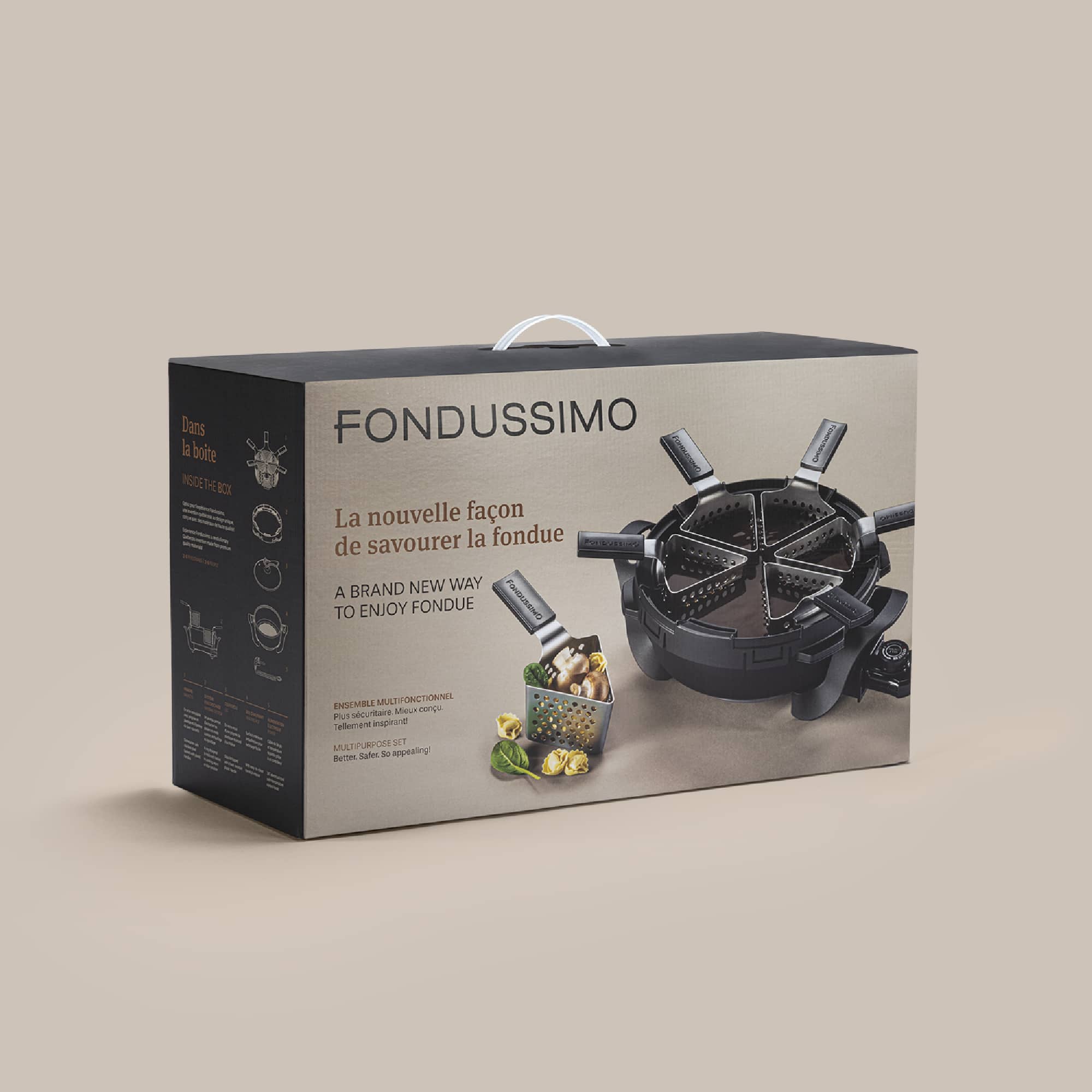 Ensemble à fondue Tradition Fondussimo    - Fondussimo - Service à fondue - 