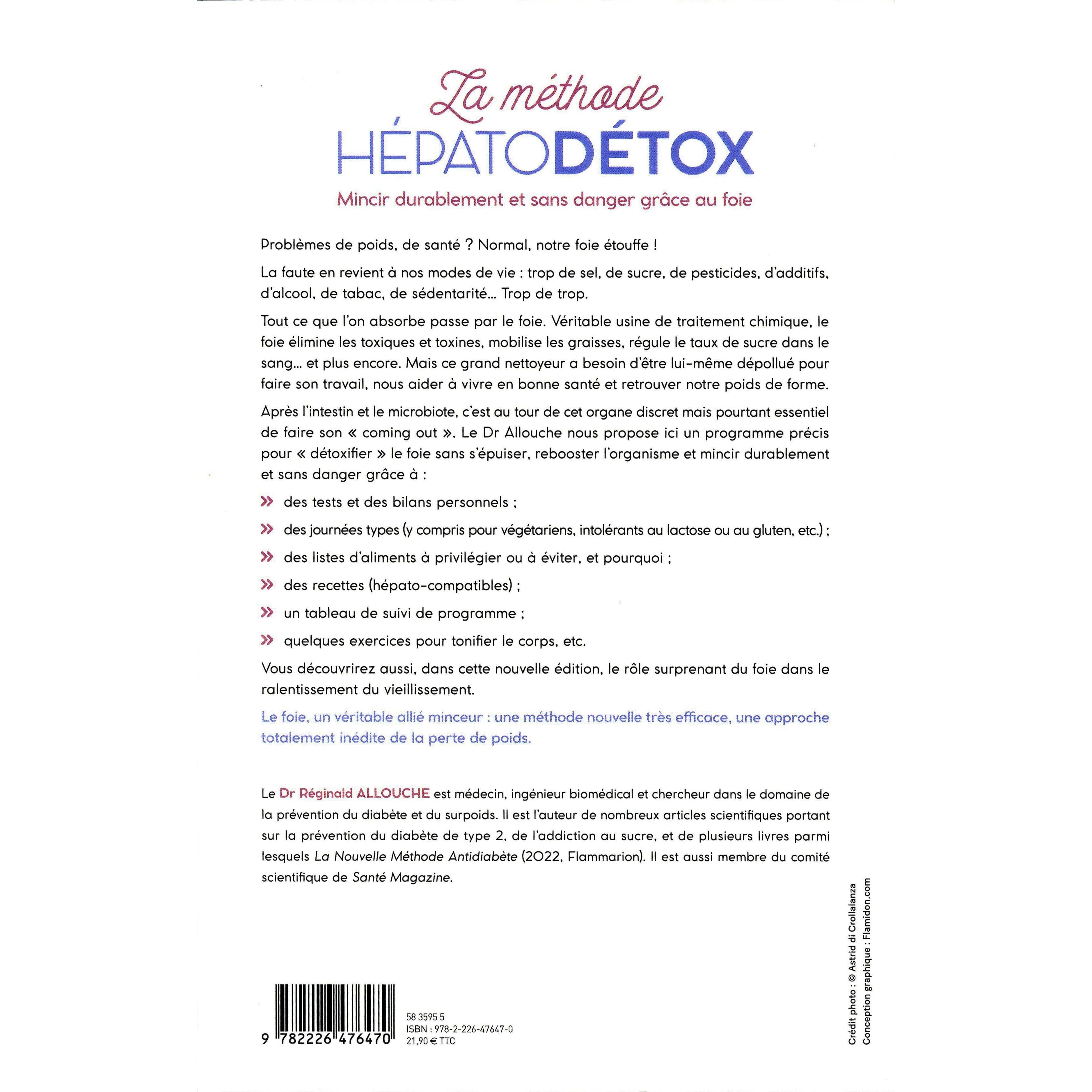 La méthode hépato-détox - Albin Michel Ed. - Livre santé - - La Guilde Culinaire