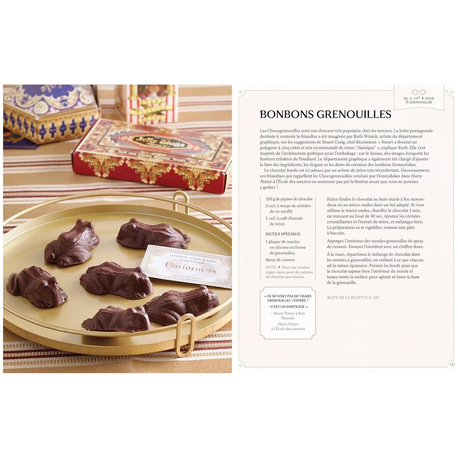 Harry Potter - Goûters Enchantés - Hachette Ed. - Livre de cuisine - - La Guilde Culinaire