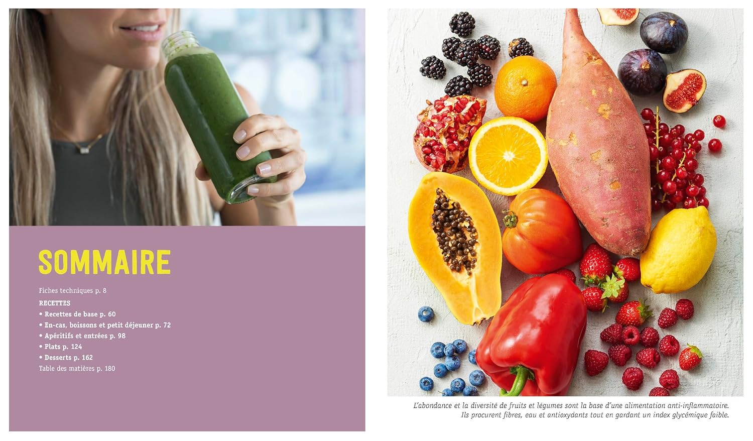 L'Assiette anti-inflammatoire - Hachette Ed. - Livre de cuisine - - La Guilde Culinaire