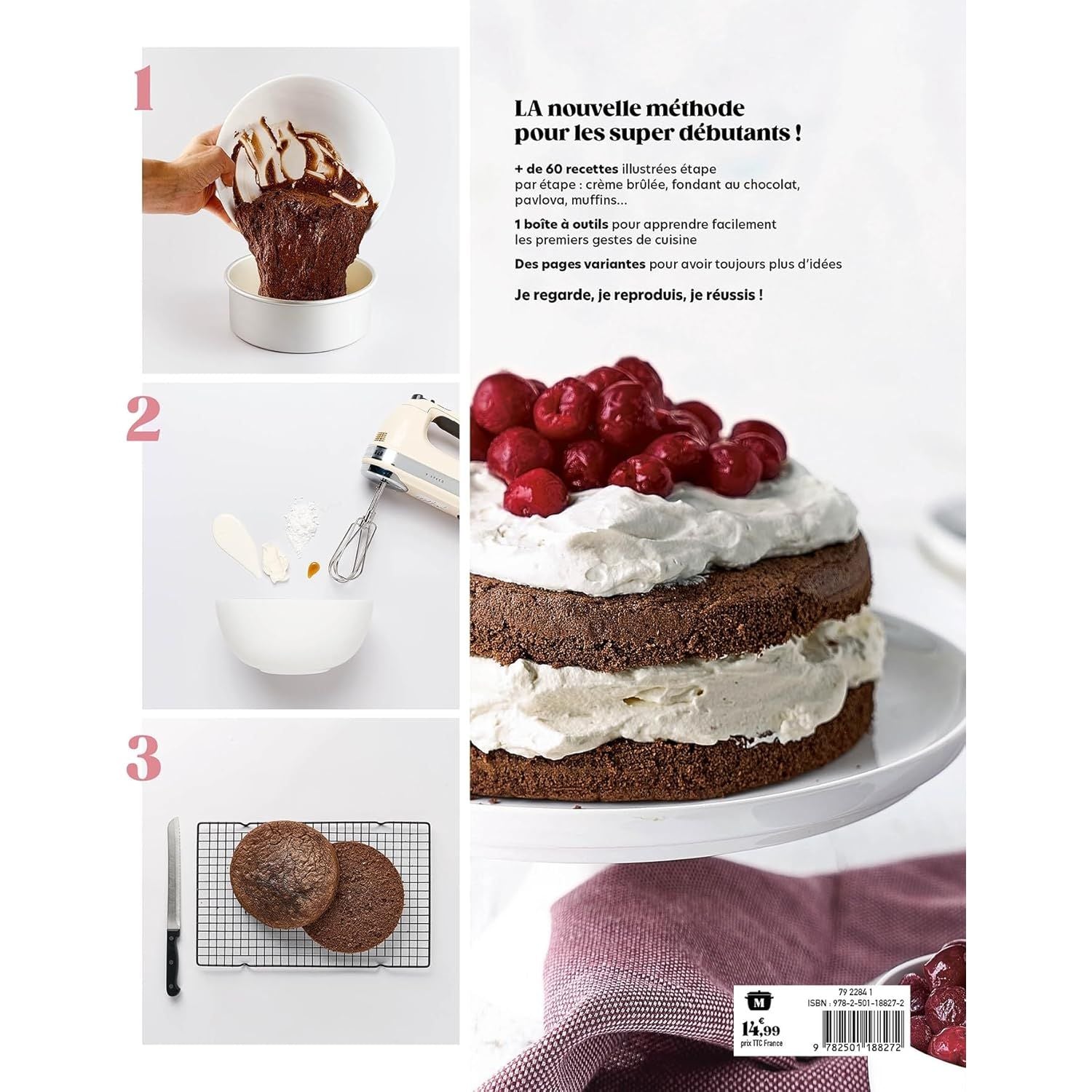 J'apprends à cuisiner - Les desserts ! - Marabout - Livre de cuisine - - La Guilde Culinaire