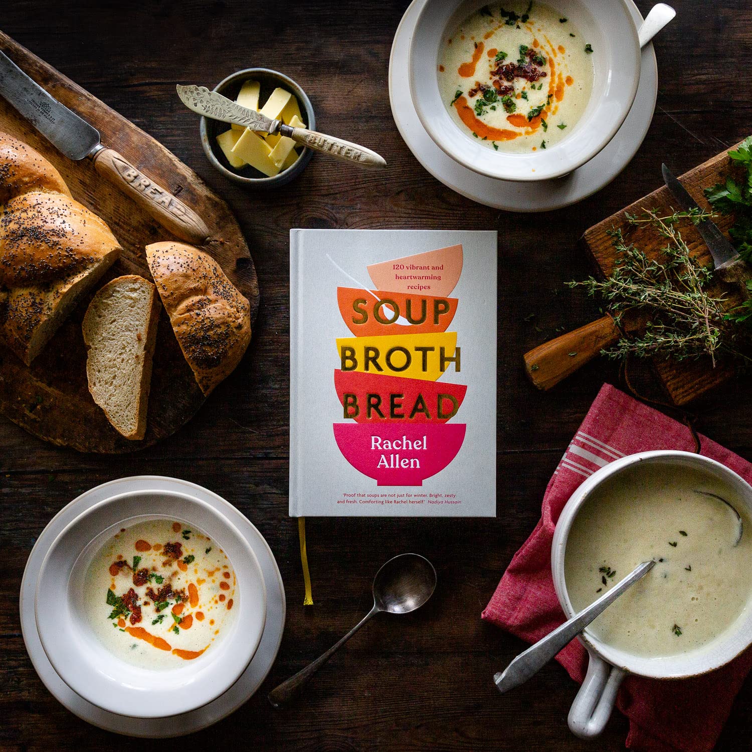 Soup Broth Bread - Michael Joseph Ed. - Livre de cuisine - - La Guilde Culinaire