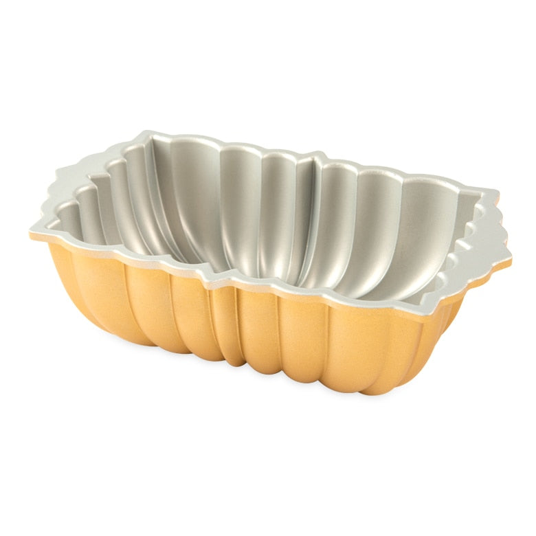 Moule à cake plissé Gold - Nordic Ware - Moule à gâteaux - - La Guilde Culinaire