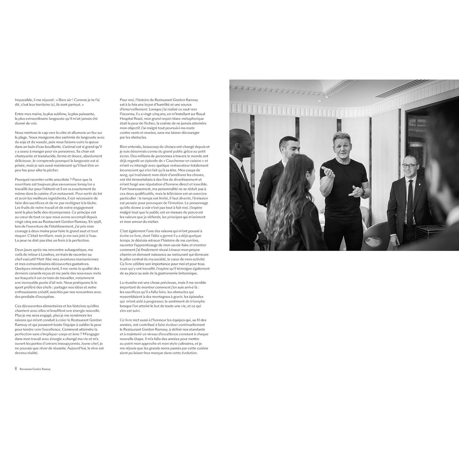 Restaurant Gordon Ramsay - Hachette Ed. - Livre de cuisine - - La Guilde Culinaire