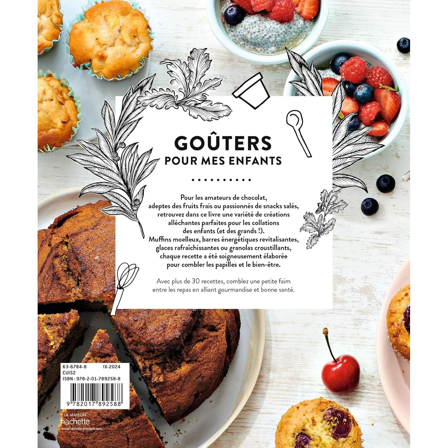 Goûters pour mes enfants ! - Hachette Ed. - Livre de cuisine - - La Guilde Culinaire