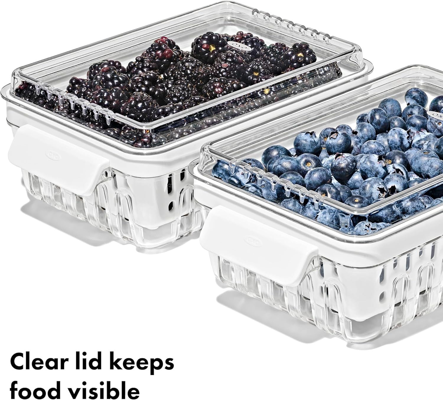 Boîte de conservation pour baies - jeu de 2 - OXO - Contenant pour aliment - - La Guilde Culinaire
