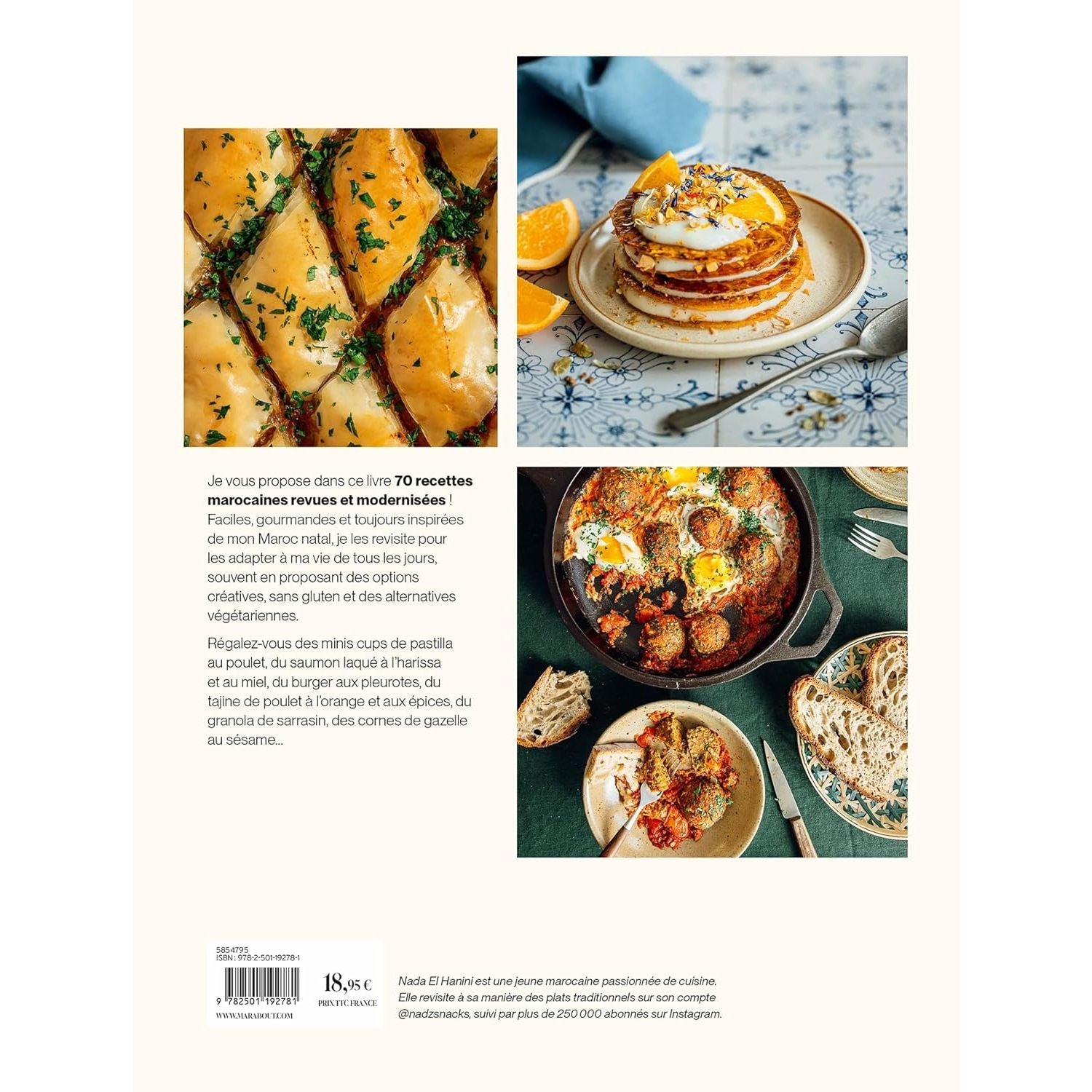 Ma cuisine marocaine - Marabout - Livre de cuisine - - La Guilde Culinaire