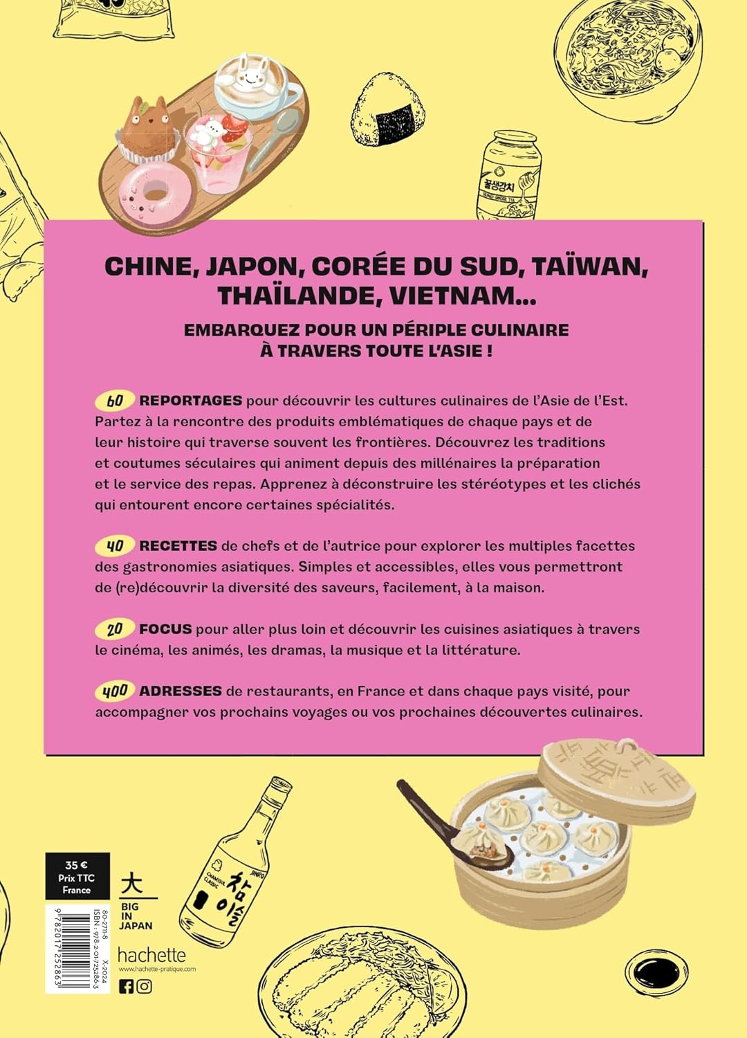 Asia Gourmet ! - Hachette Ed. - Livre de cuisine - - La Guilde Culinaire