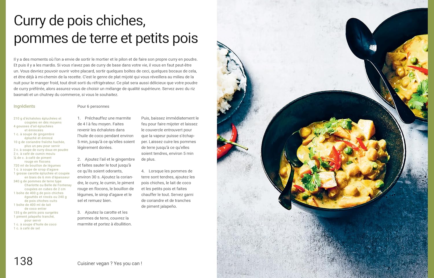 Cuisiner vegan ? Yes you can - La Plage Ed. - Livre de cuisine - - La Guilde Culinaire