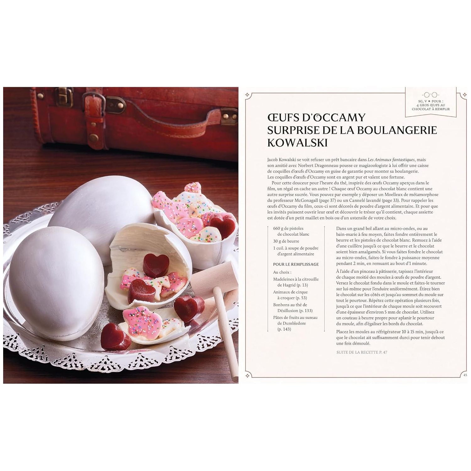 Harry Potter - Goûters Enchantés - Hachette Ed. - Livre de cuisine - - La Guilde Culinaire