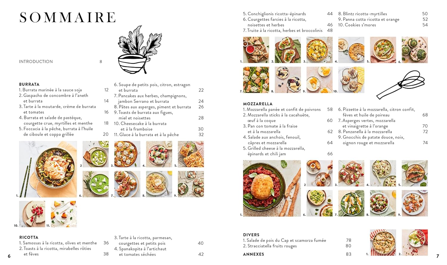 Burrata, ricotta & mozzarella - Hachette Ed. - Livre de cuisine - - La Guilde Culinaire