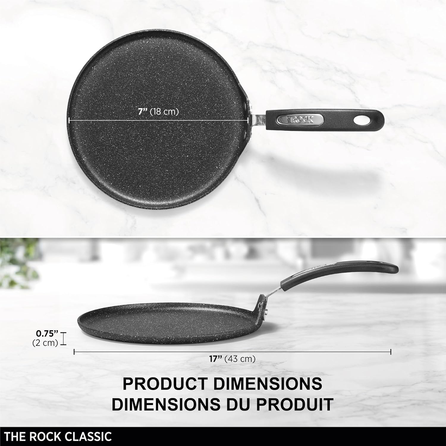 The Rock - Poêle multi-usage 26cm (10") - The Rock - Poêle - - La Guilde Culinaire