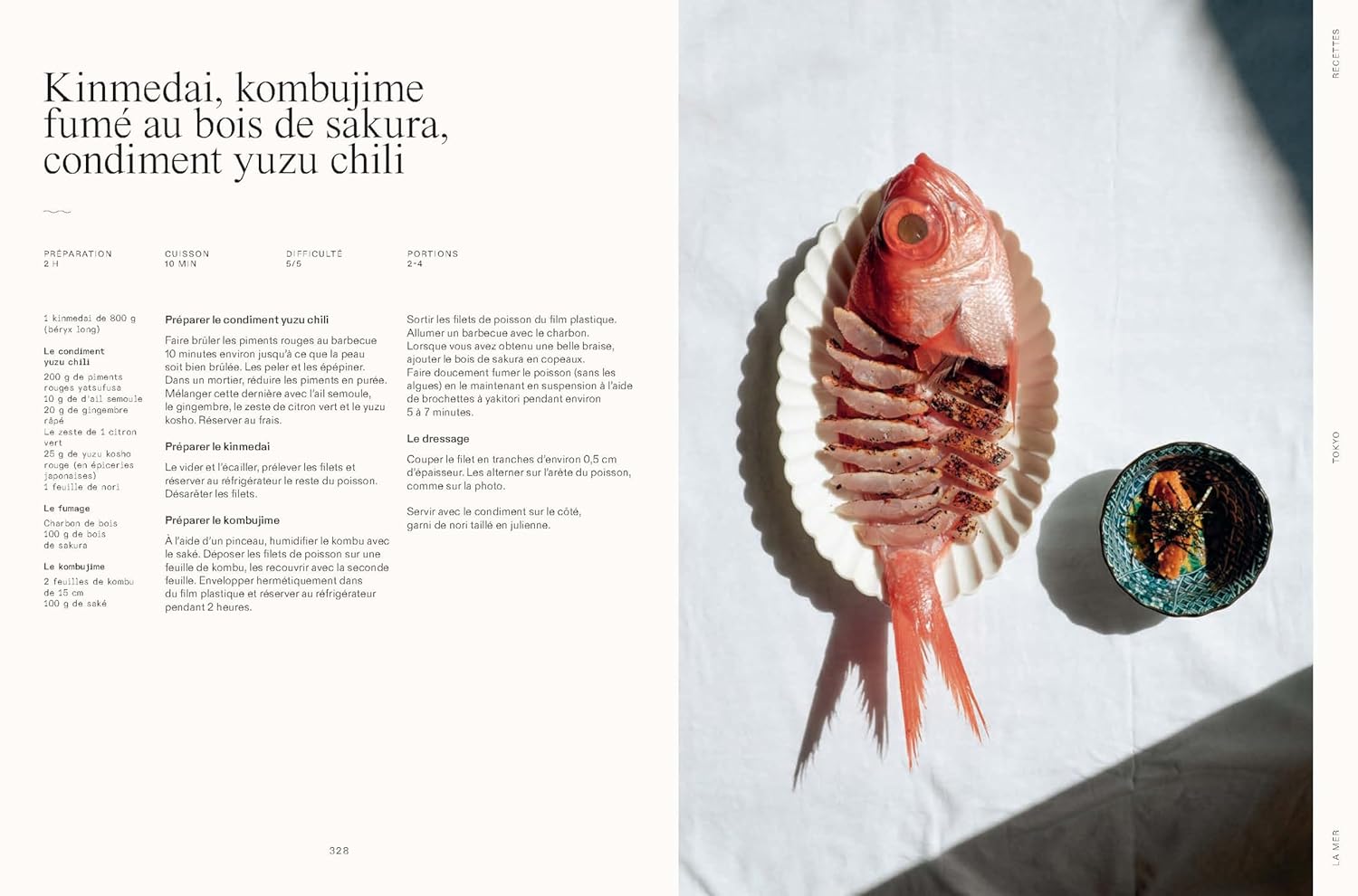 Fish : Cuisiner le poisson de Marseille à Tokyo - Chêne - Livre de cuisine - - La Guilde Culinaire