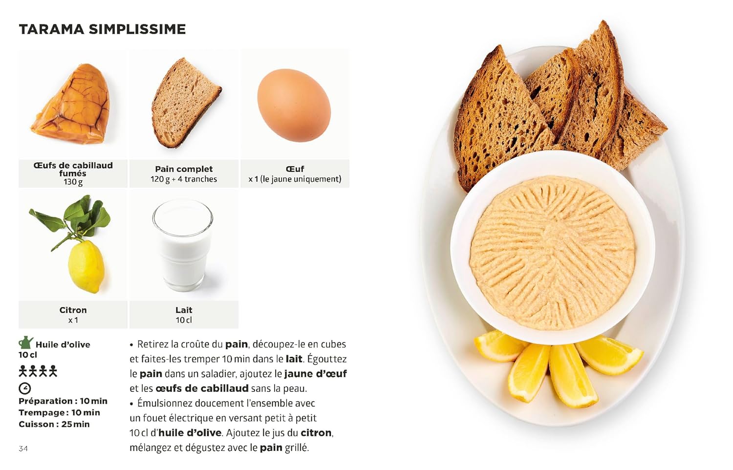 Simplissime : Les recettes de Méditerranée les + faciles du monde - Hachette Ed. - Livre de cuisine - - La Guilde Culinaire
