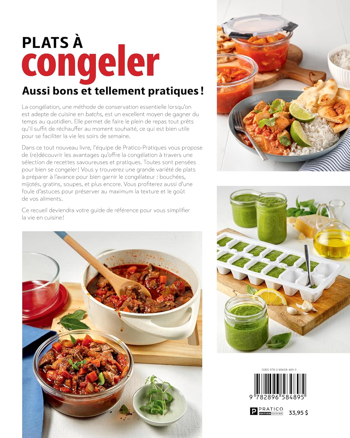Plats à congeler - Pratico Ed. - Livre de cuisine - - La Guilde Culinaire