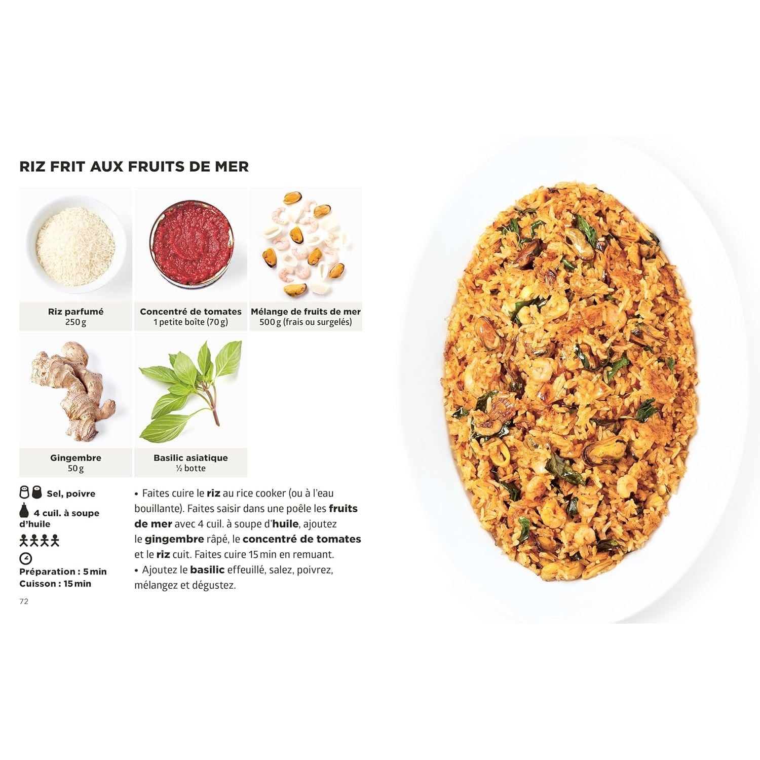 Simplissime - Risottos et riz sautés les plus faciles du monde - Hachette Ed. - Livre de cuisine - - La Guilde Culinaire