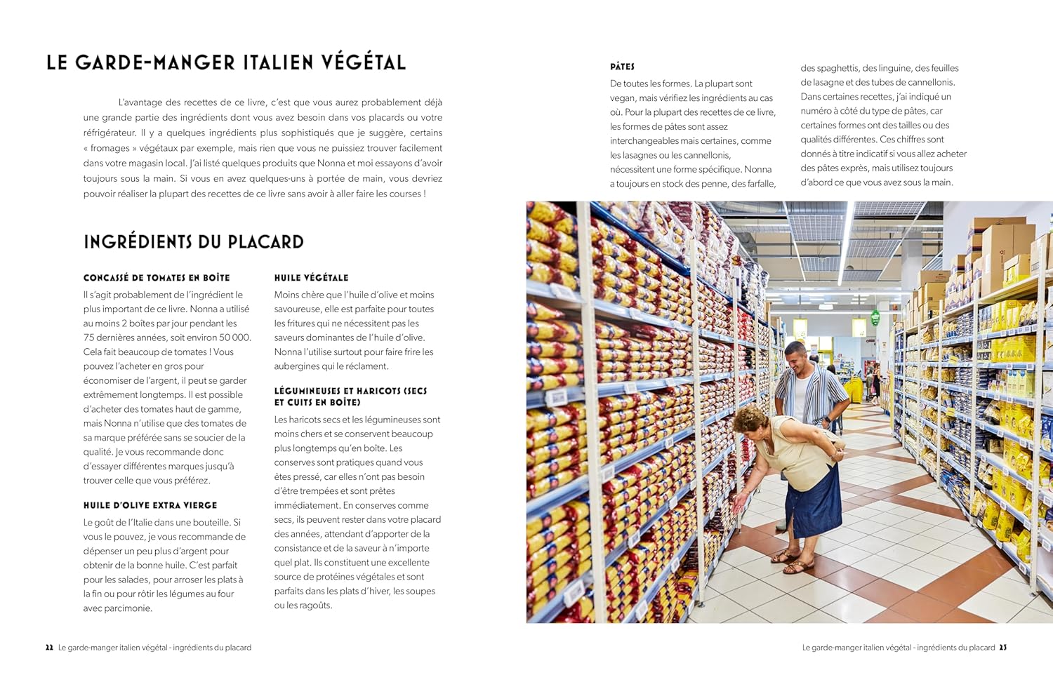 Cucina della Nonna : Les grands classiques de la cuisine italienne en version végétale - La Plage Ed. - Livre de cuisine - - La Guilde Culinaire