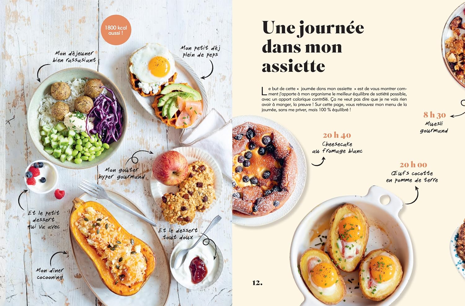 Je rééquilibre mes assiettes du petit déj' au dîner - Larousse Ed. - Livre de cuisine - - La Guilde Culinaire