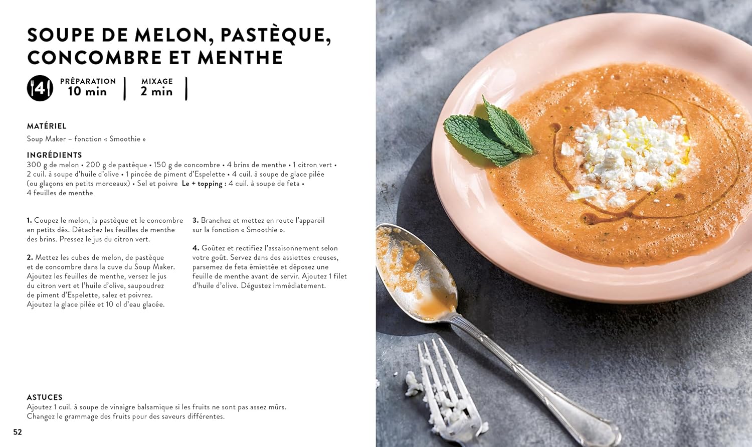 Soupes chaudes et froides - Hachette Ed. - Livre de cuisine - - La Guilde Culinaire