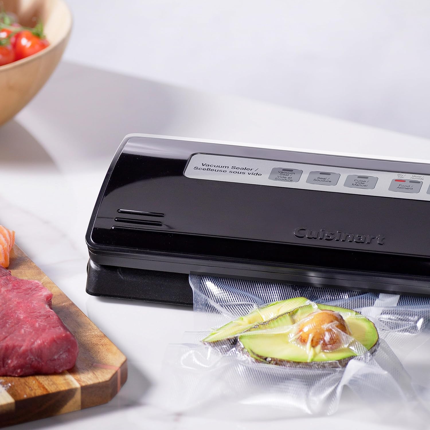 Emballeuse sous-vide externe - Cuisinart - Emballeuse sous-vide - - La Guilde Culinaire