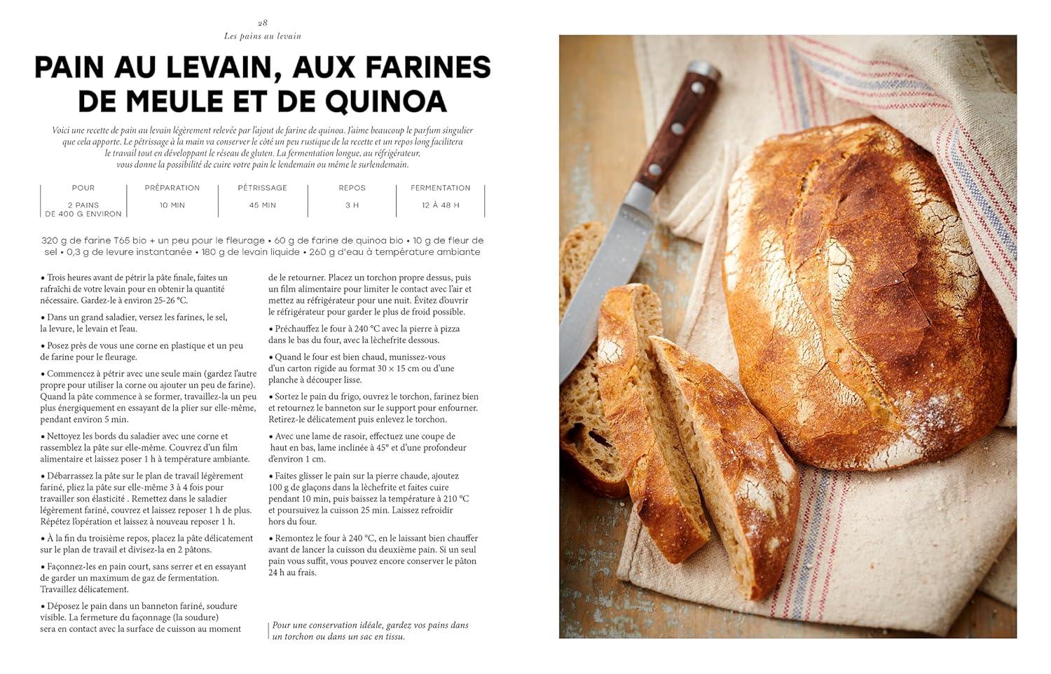 À la table du boulanger - Hachette Ed. - Livre de cuisine - - La Guilde Culinaire