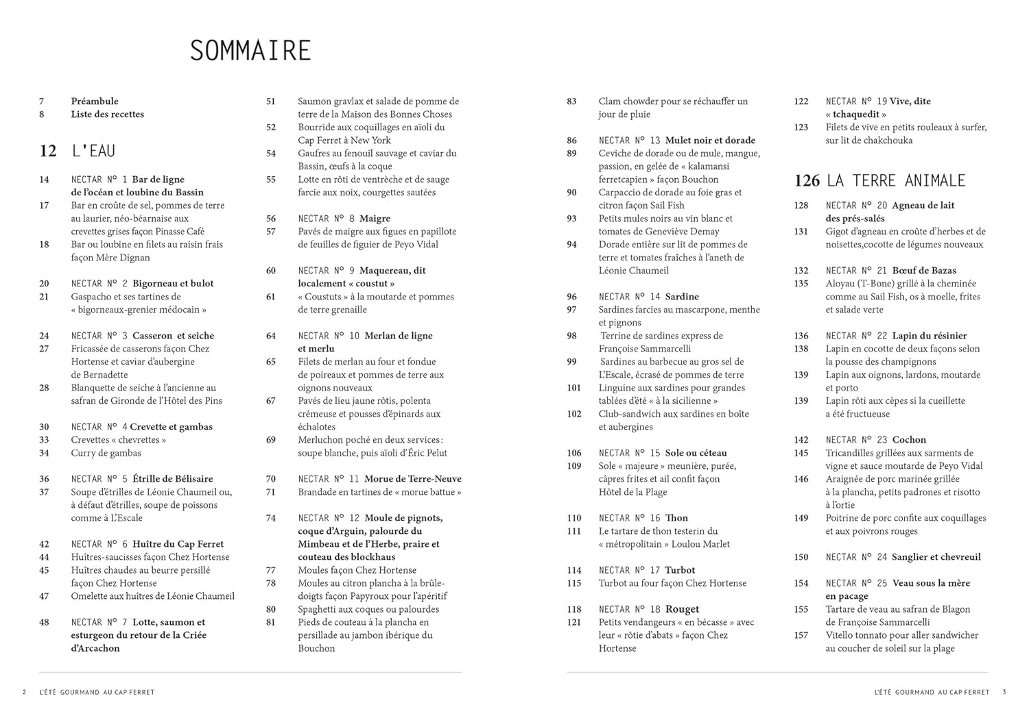 L'été gourmand au Cap Ferret - Hachette Ed. - Livre de cuisine - - La Guilde Culinaire