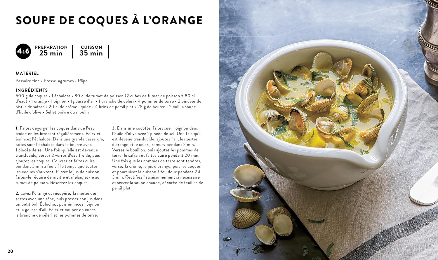 Soupes chaudes et froides - Hachette Ed. - Livre de cuisine - - La Guilde Culinaire