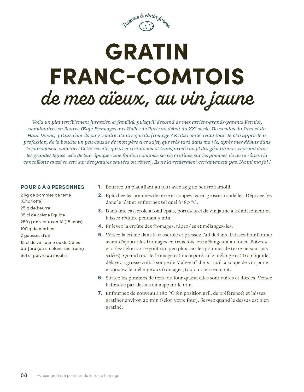 On veut des patates - Albin Michel Ed. - Livre de cuisine - - La Guilde Culinaire