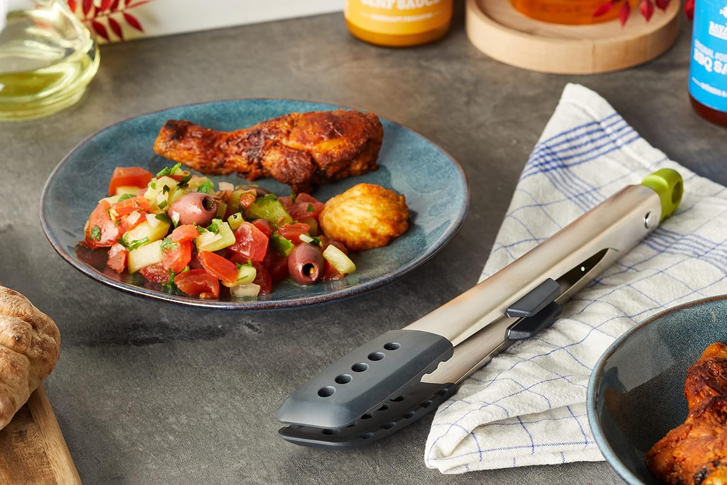 Pinces verrouillables en inox Elevate - Joseph Joseph - Pince de service - - La Guilde Culinaire