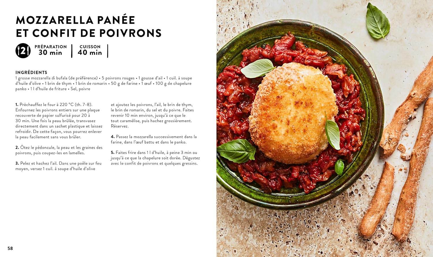 Burrata, ricotta & mozzarella - Hachette Ed. - Livre de cuisine - - La Guilde Culinaire