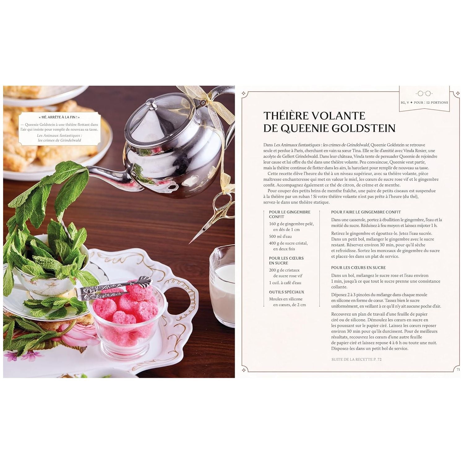 Harry Potter - Goûters Enchantés - Hachette Ed. - Livre de cuisine - - La Guilde Culinaire