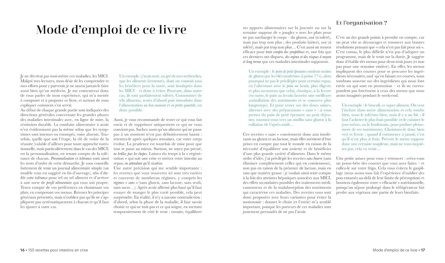 150 recettes pour intestins en crise - Hachette Ed. - Livre santé - - La Guilde Culinaire