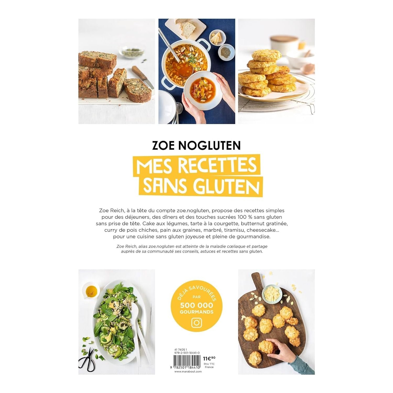 Mes recettes sans gluten - Tome 2 ! - Marabout - Livre de cuisine - - La Guilde Culinaire