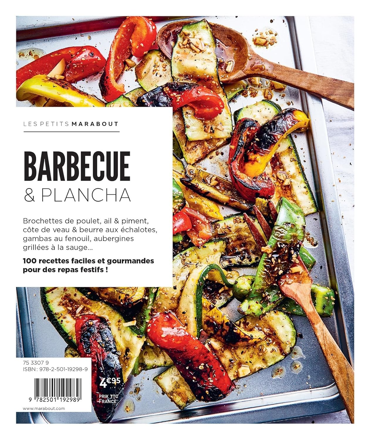 Plancha et barbecue - Marabout - Livre de cuisine - - La Guilde Culinaire