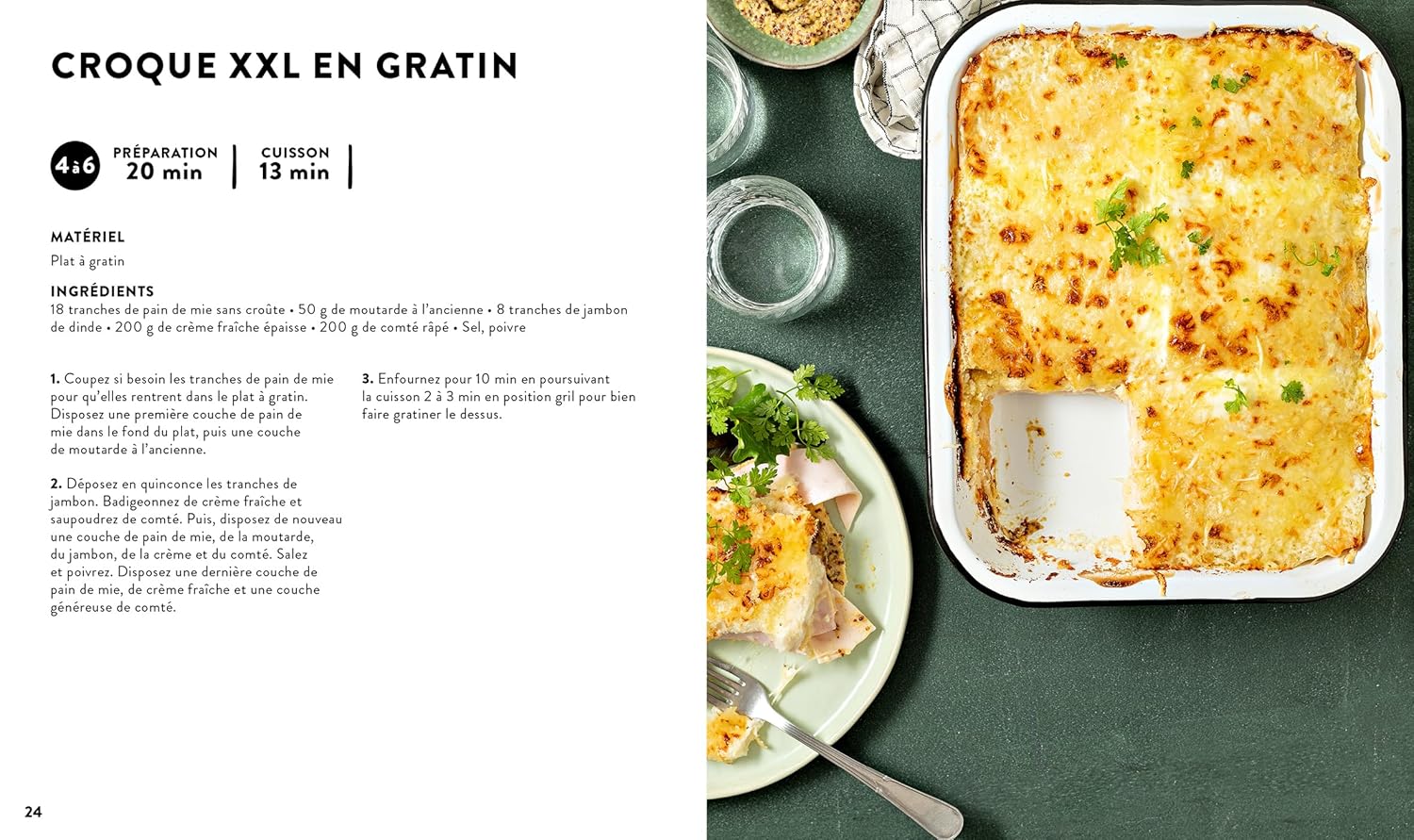 Croque-monsieur - Hachette Ed. - Livre de cuisine - - La Guilde Culinaire