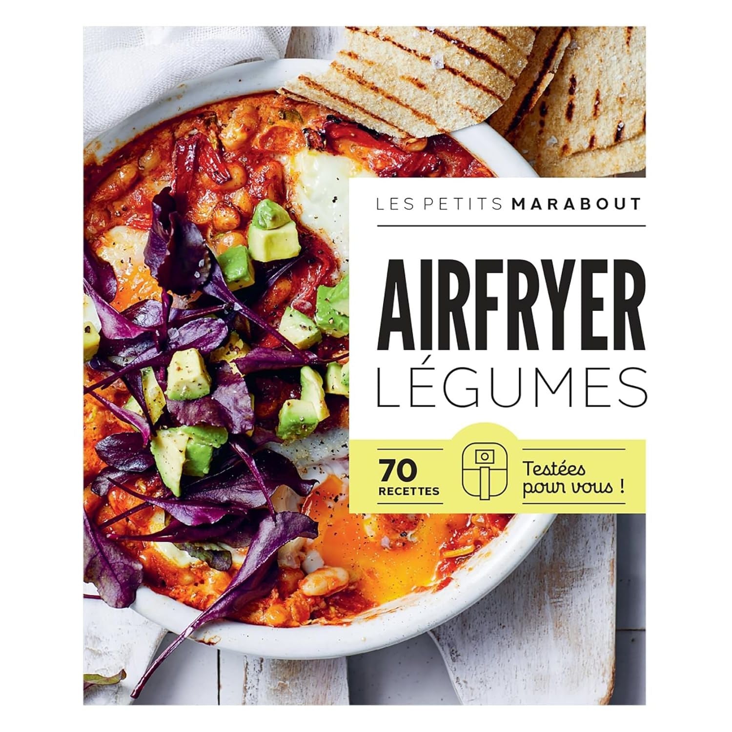 Airfryer - Légumes - Marabout - Livre de cuisine - - La Guilde Culinaire