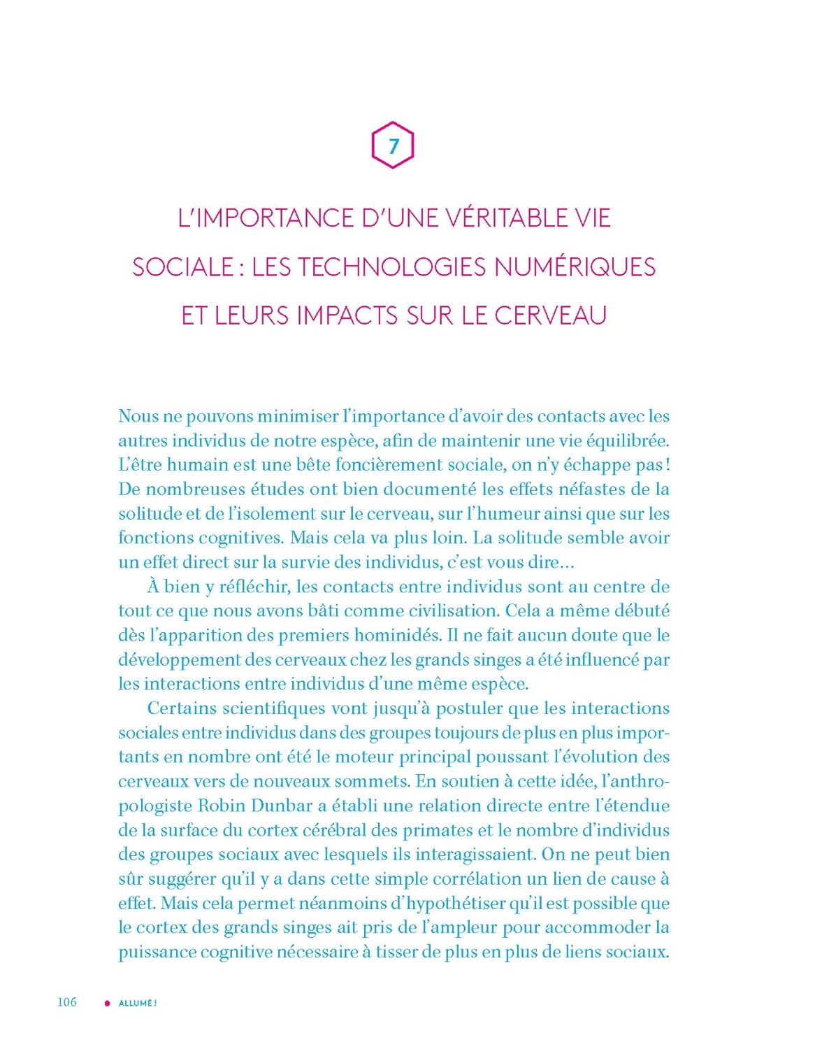 Allumé ! : Conseils d'un neurochirurgien pour garder son cerveau en santé - De L'Homme Ed. - Livre santé - - La Guilde Culinaire