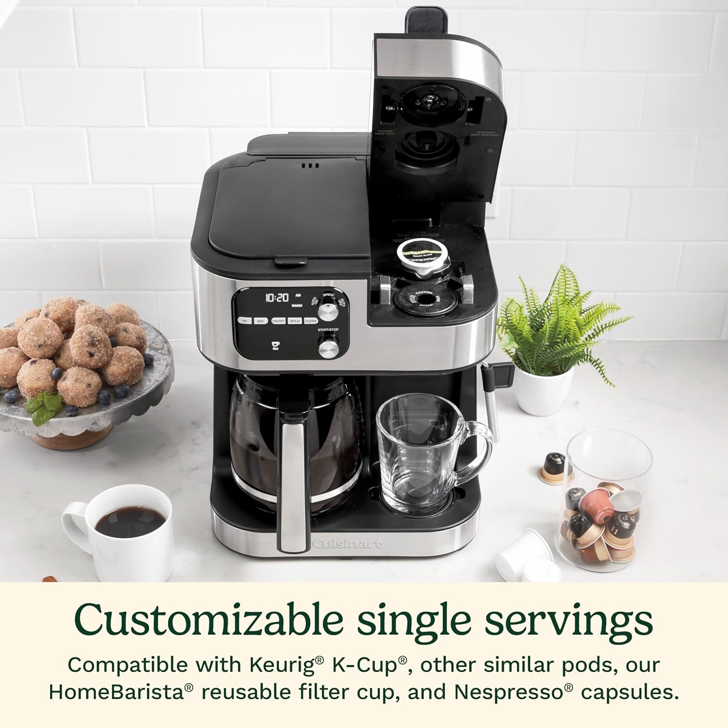 Coffee Center Barista Bar 4-In-1 Coffeemaker