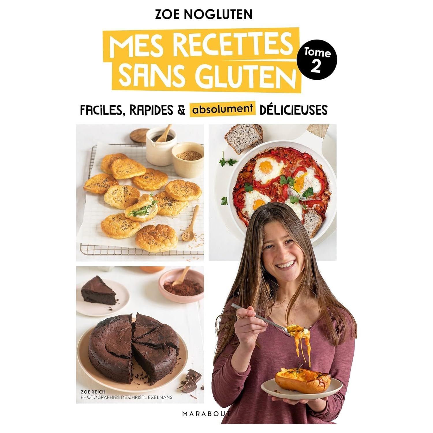 Mes recettes sans gluten - Tome 2 ! - Marabout - Livre de cuisine - - La Guilde Culinaire