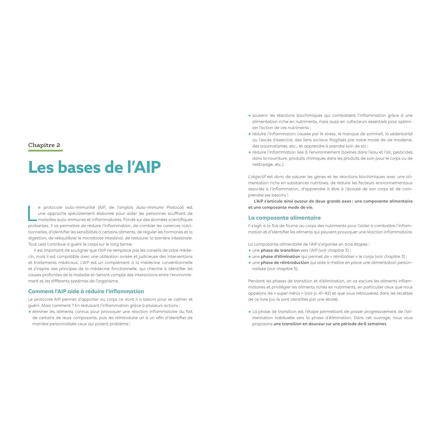 Soigner l'auto-immunité avec le protocole AIP - Thierry Souccar Ed. - Livre de cuisine - - La Guilde Culinaire