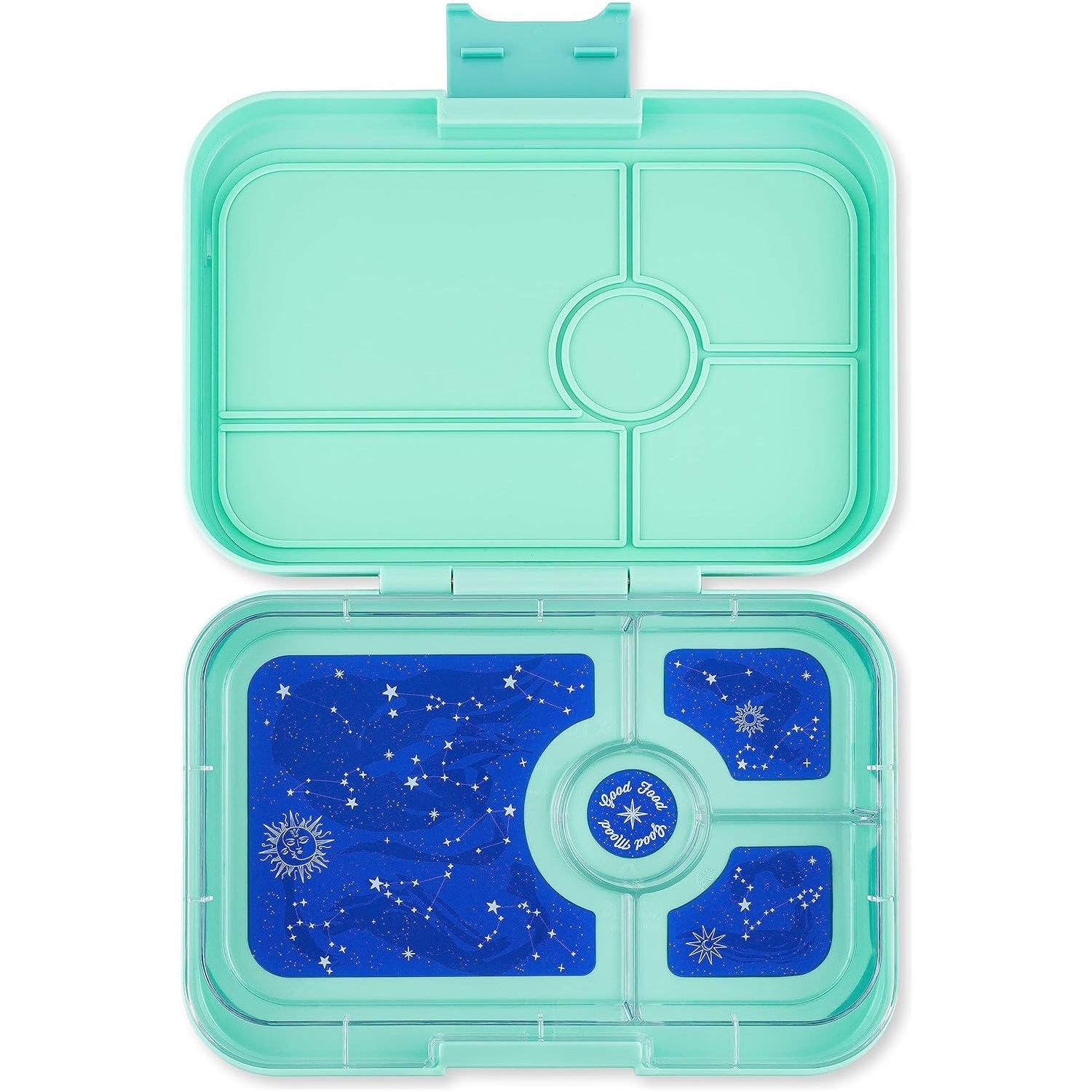 Yumbox Bento - Tapas - Bali Aqua avec plateau zodiac (4 compartiments) - Yumbox - Boîte à repas - - La Guilde Culinaire