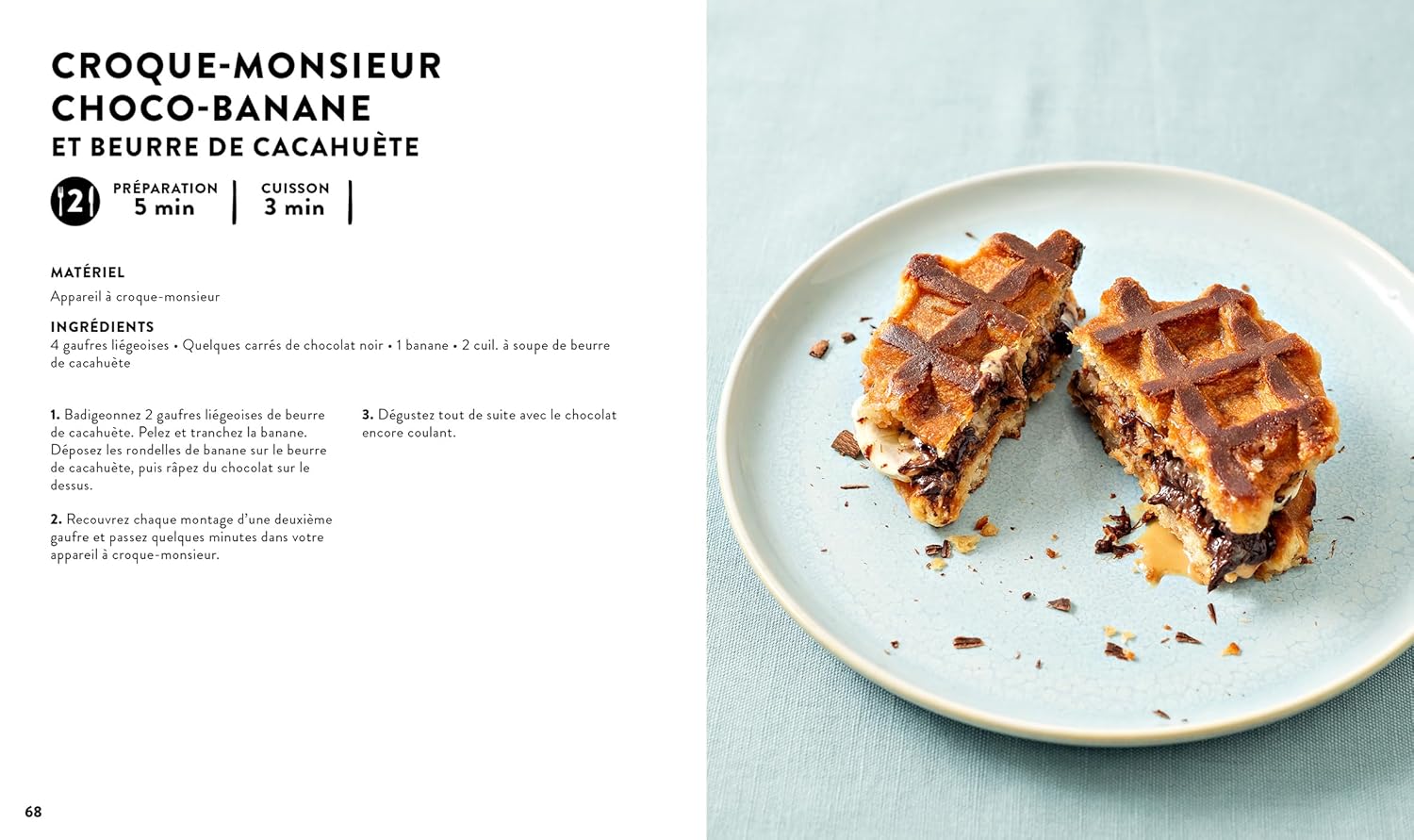 Croque-monsieur - Hachette Ed. - Livre de cuisine - - La Guilde Culinaire