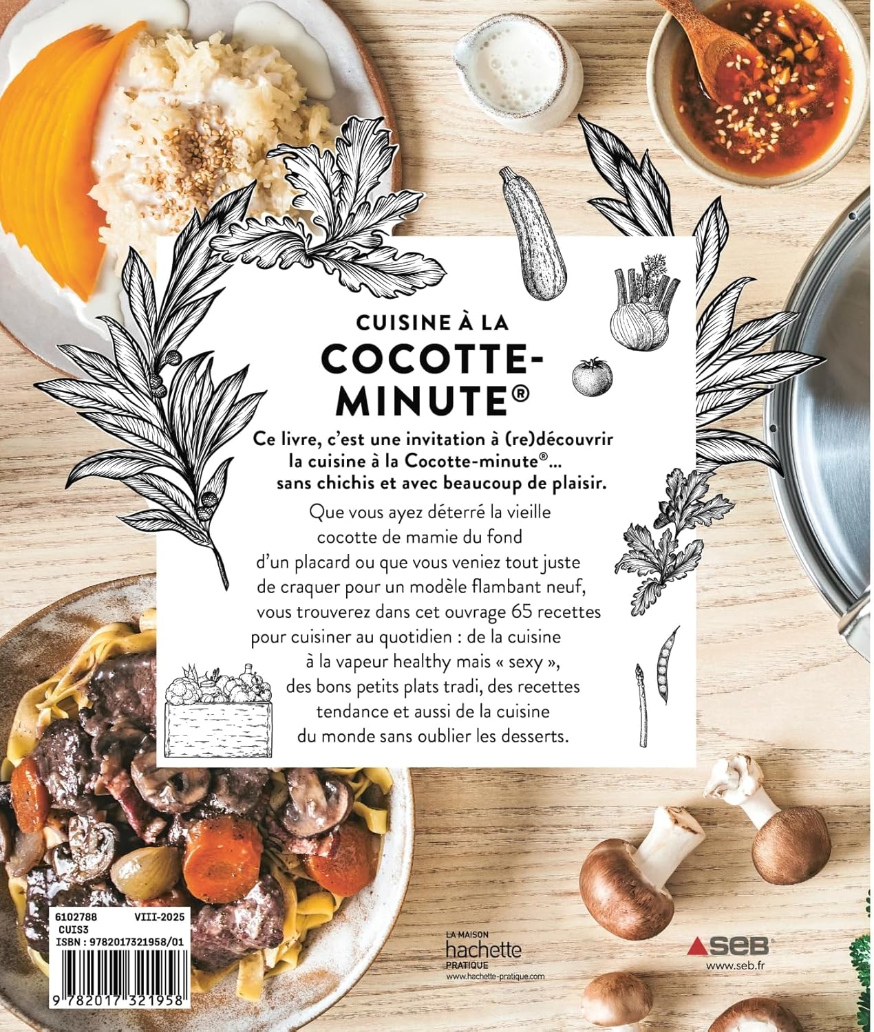 Cuisine à la cocotte minute - Hachette Ed. - Livre de cuisine - - La Guilde Culinaire
