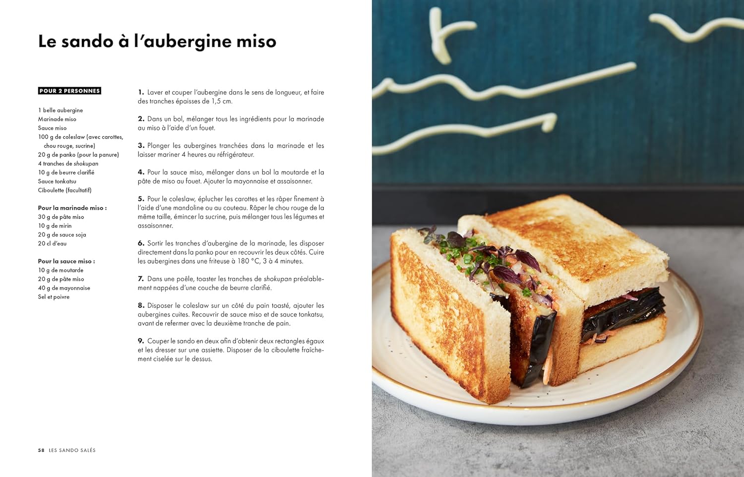 Sando : l'art du sandwich japonais - Hachette Ed. - Livre de cuisine - - La Guilde Culinaire