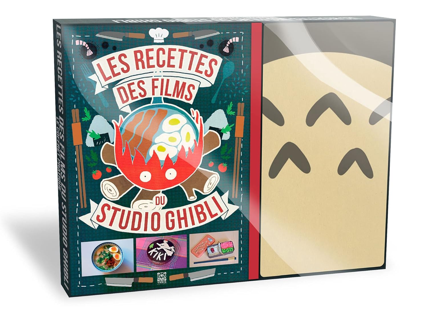 Les Recettes des films du studio Ghibli : coffret tablier - Ynnis Ed. - Livre de cuisine - - La Guilde Culinaire