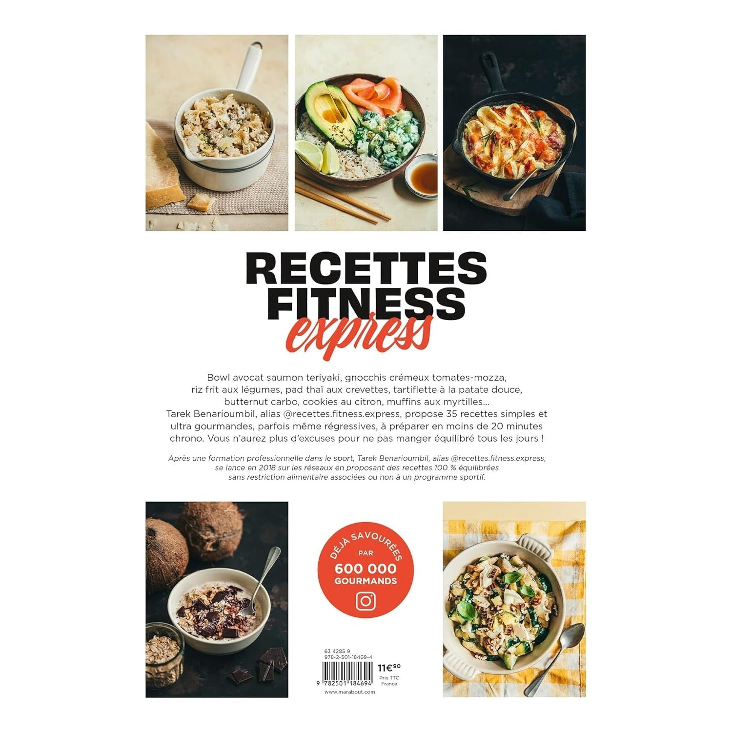 Recettes fitness express - Marabout - Livre de cuisine - - La Guilde Culinaire